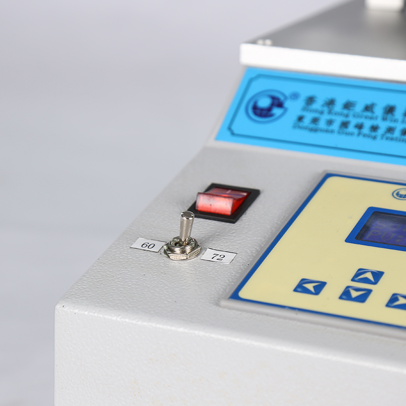 Appareil de contrôle électronique d'abrasion en cuir de puissance pour le caoutchouc de laboratoire